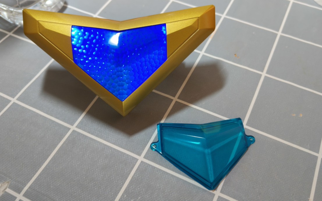 国代盖亚蓝宝锥·滴胶高透水晶替换