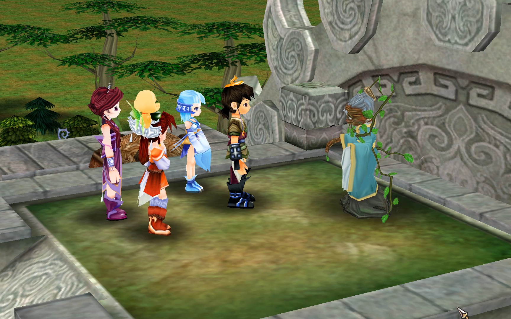 【文艺复兴】仙剑三游戏实况全历程12:过藤林,寻土灵珠_哔哩哔哩 (゜