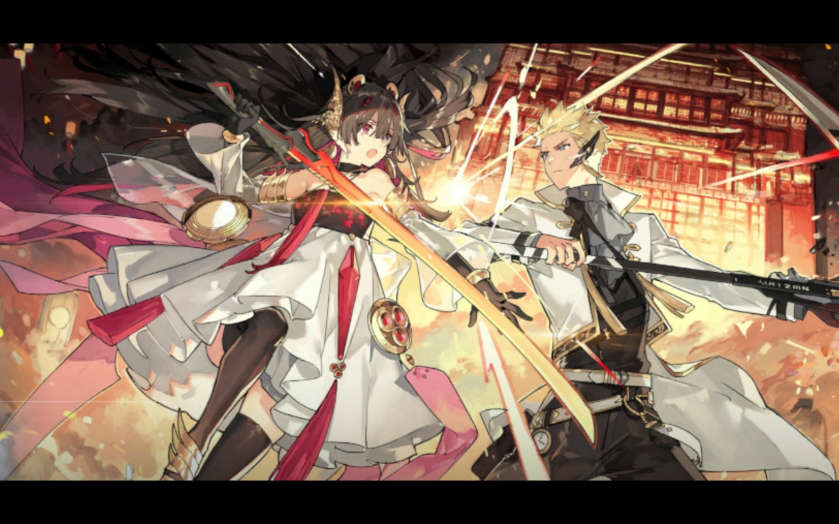 中画质朱云流霭/鳞波沫舞特效对比_哔哩哔哩bilibili_战双帕弥什