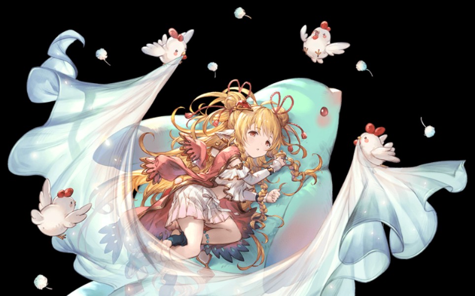 碧蓝幻想七周年转盘最后一天(100连 井)