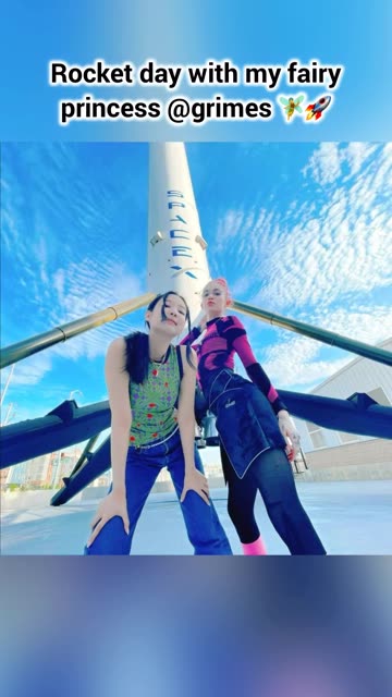 jennie 和 grimes 04space x 04