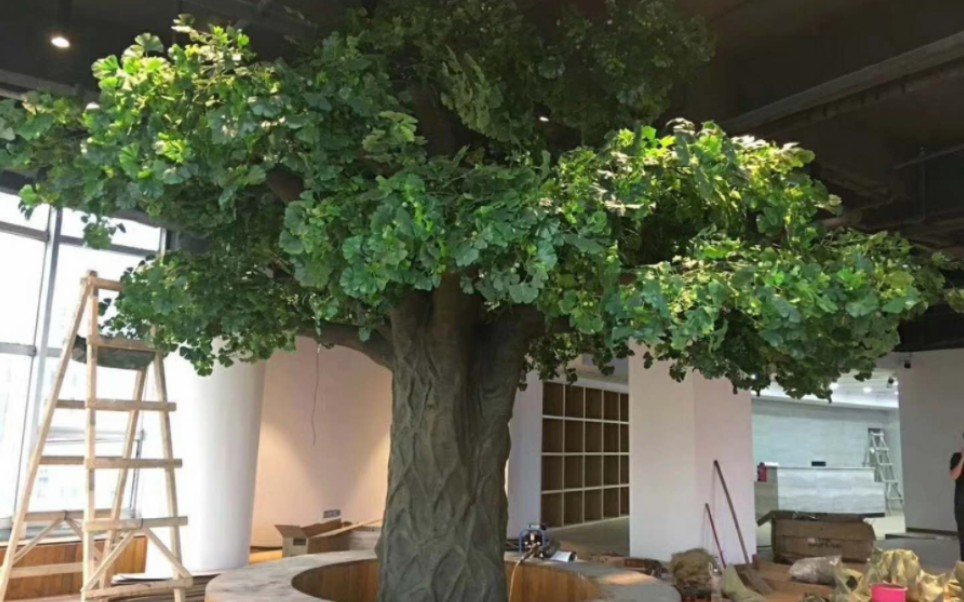 唐山假树制作厂张家口景观假树施工设计承德水泥仿真树园林工程承接