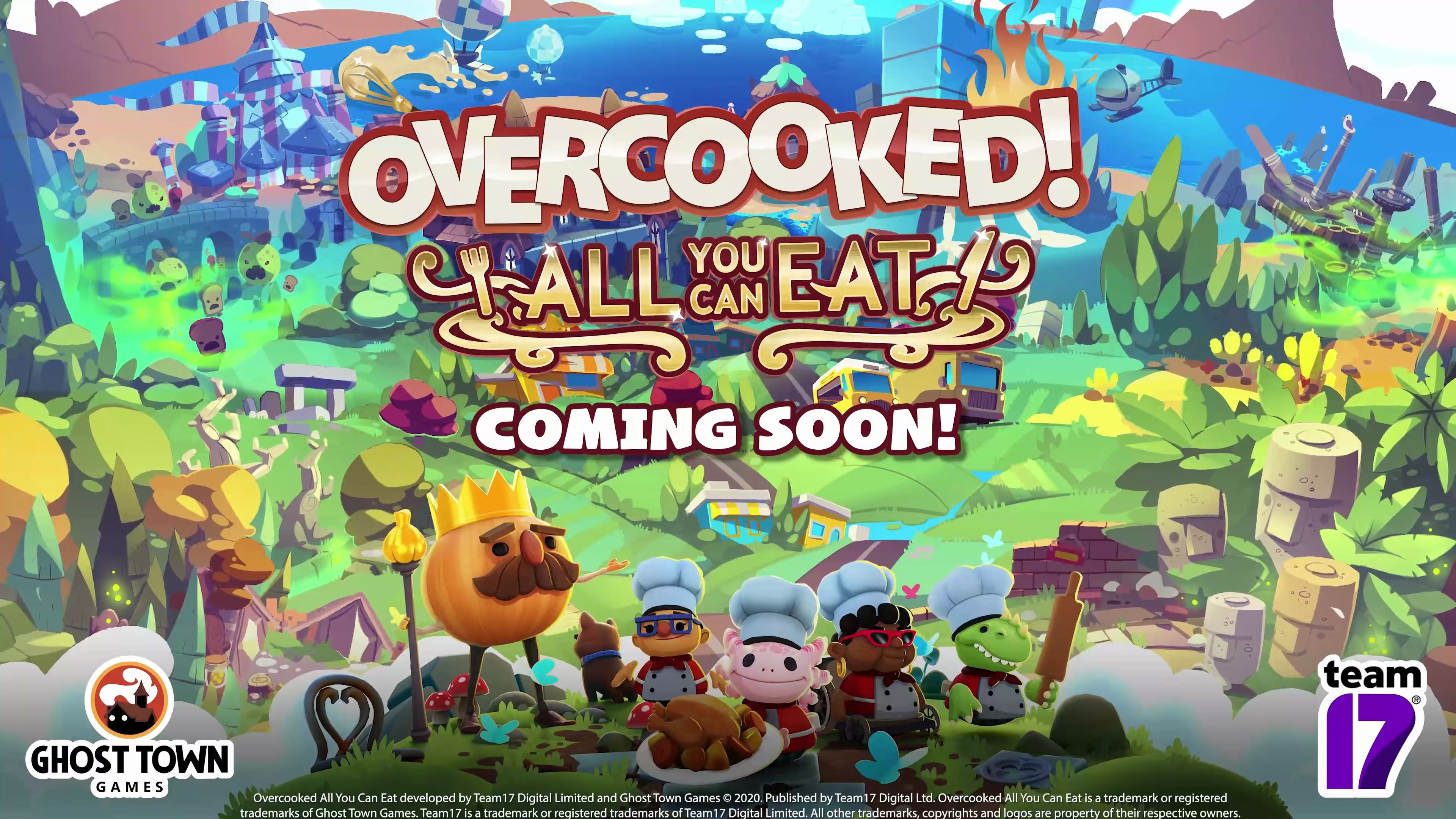 胡闹厨房自助餐宣传片登陆次世代两部曲全包含