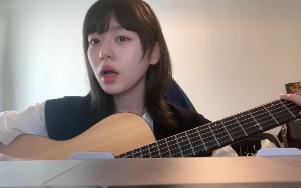 【八木海莉】君への戦 (弾き语り)_哔哩哔哩_bilibili