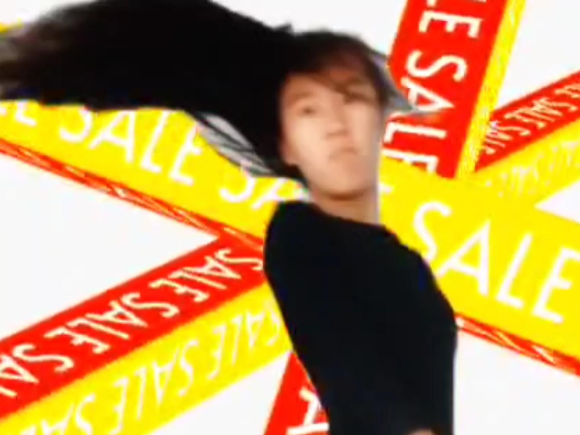 一些促销广告里的模特: