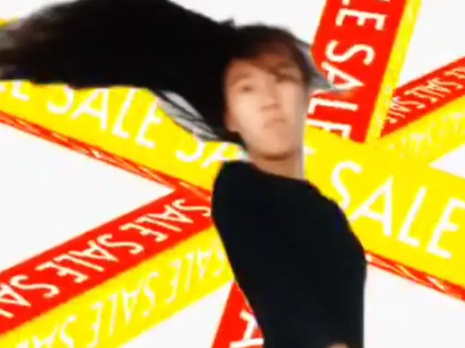 一些促销广告里的模特: