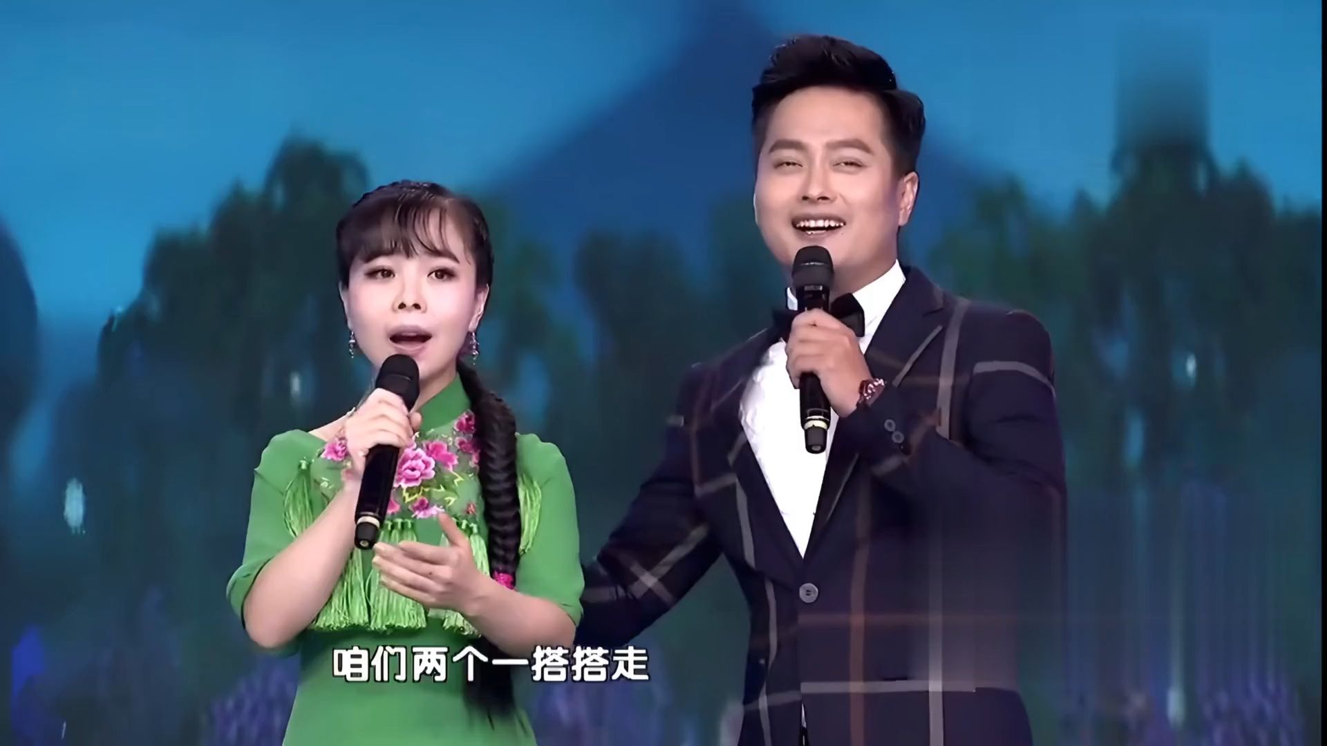 《拉手手亲口口》怀旧民歌经典老歌经典歌曲mv - 云飞,王二妮