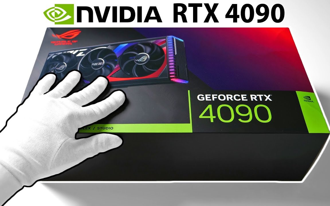 拆箱三种不同的Nvidia GeForce RTX 4090旗 PC 显卡:MSIROG和PALIT哔哩哔哩bilibili