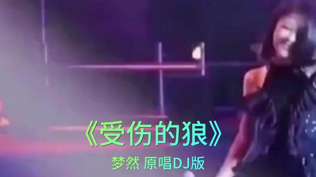 《受伤的狼》 梦然 原唱DJ版哔哩哔哩bilibili