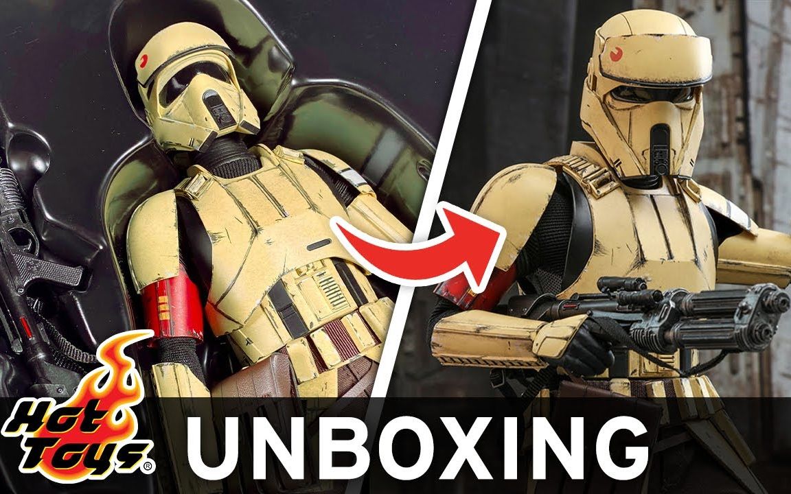 hot toys《曼达洛人》海岸兵丨shoretrooper star wars figure