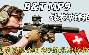 Скачать видео: MP9战术冲锋枪：火力凶猛的超紧凑型全自动9毫米冲锋枪！