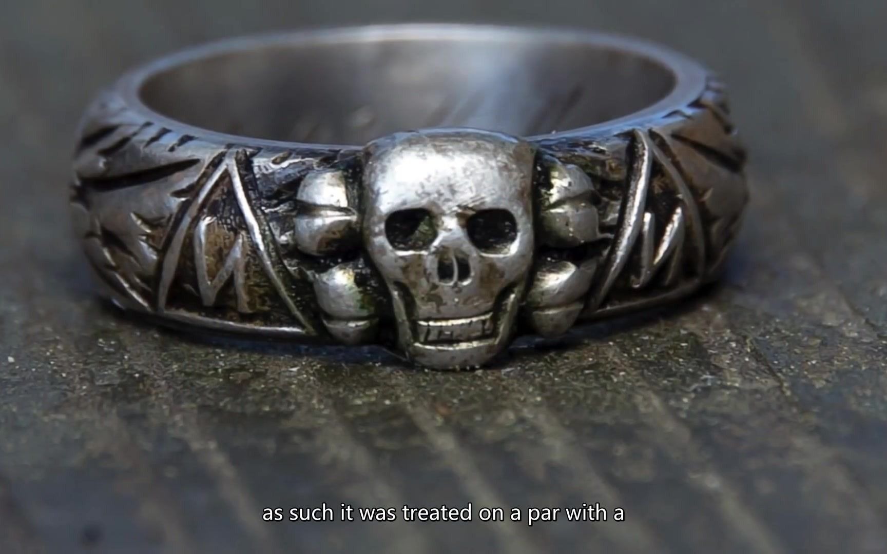 mfp ss骷髅头戒指 - 纳粹宝藏之谜_哔哩哔哩_bilibili