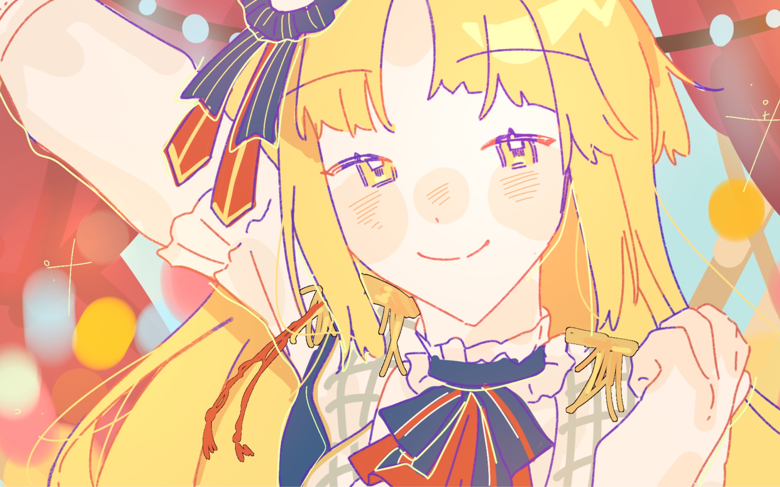 【bangdream/弦卷心生贺手书】ポジティブ☆ダンスタイム