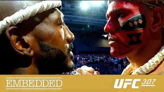 Download Video: 【UFC307 | 赛前纪实】第六集：朗特里用蒙空应和佩雷拉的土著涂装