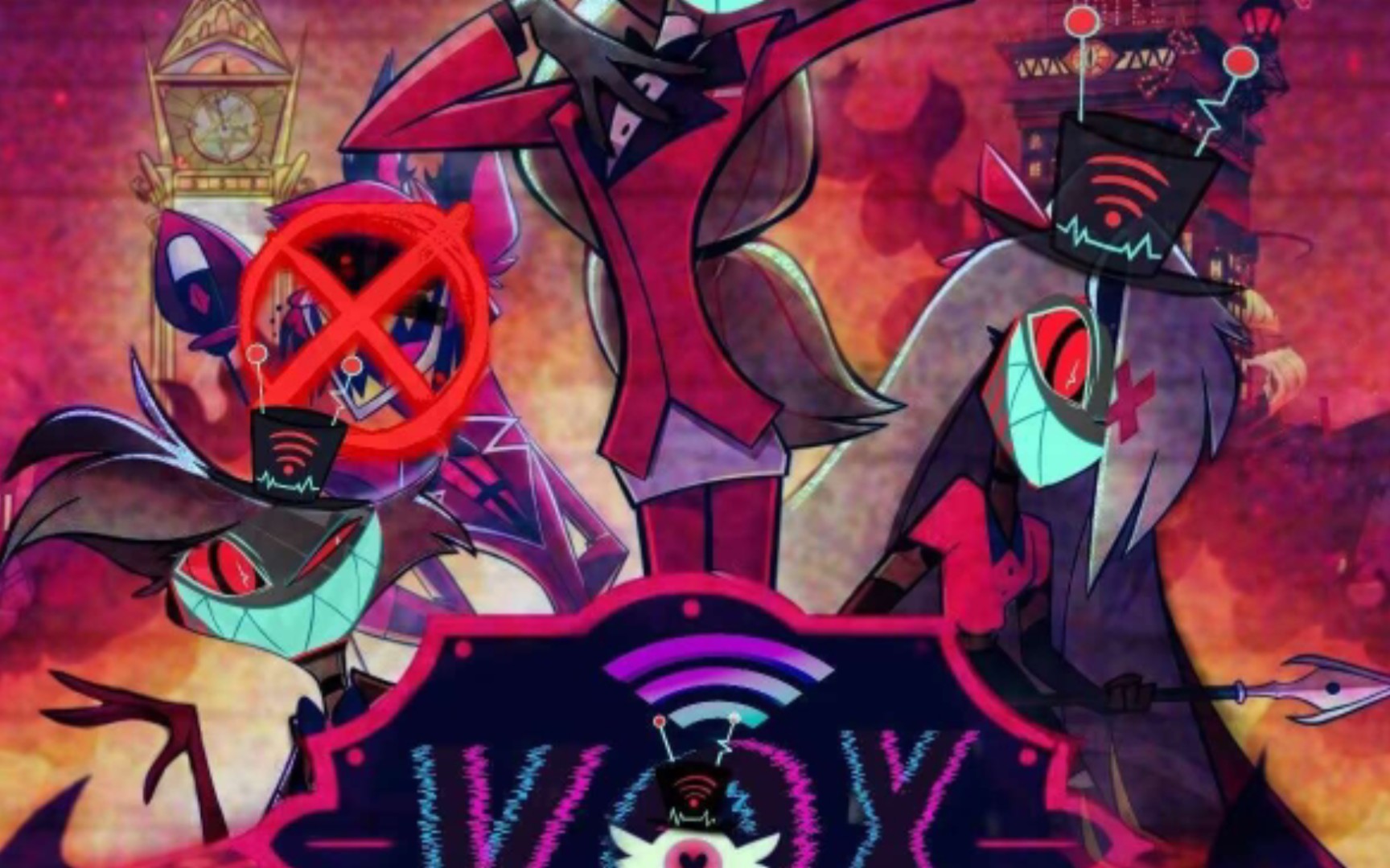 vox&alastor合唱poison