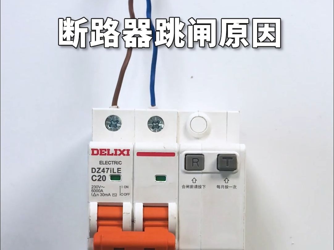 断路器跳闸的原因有哪些?