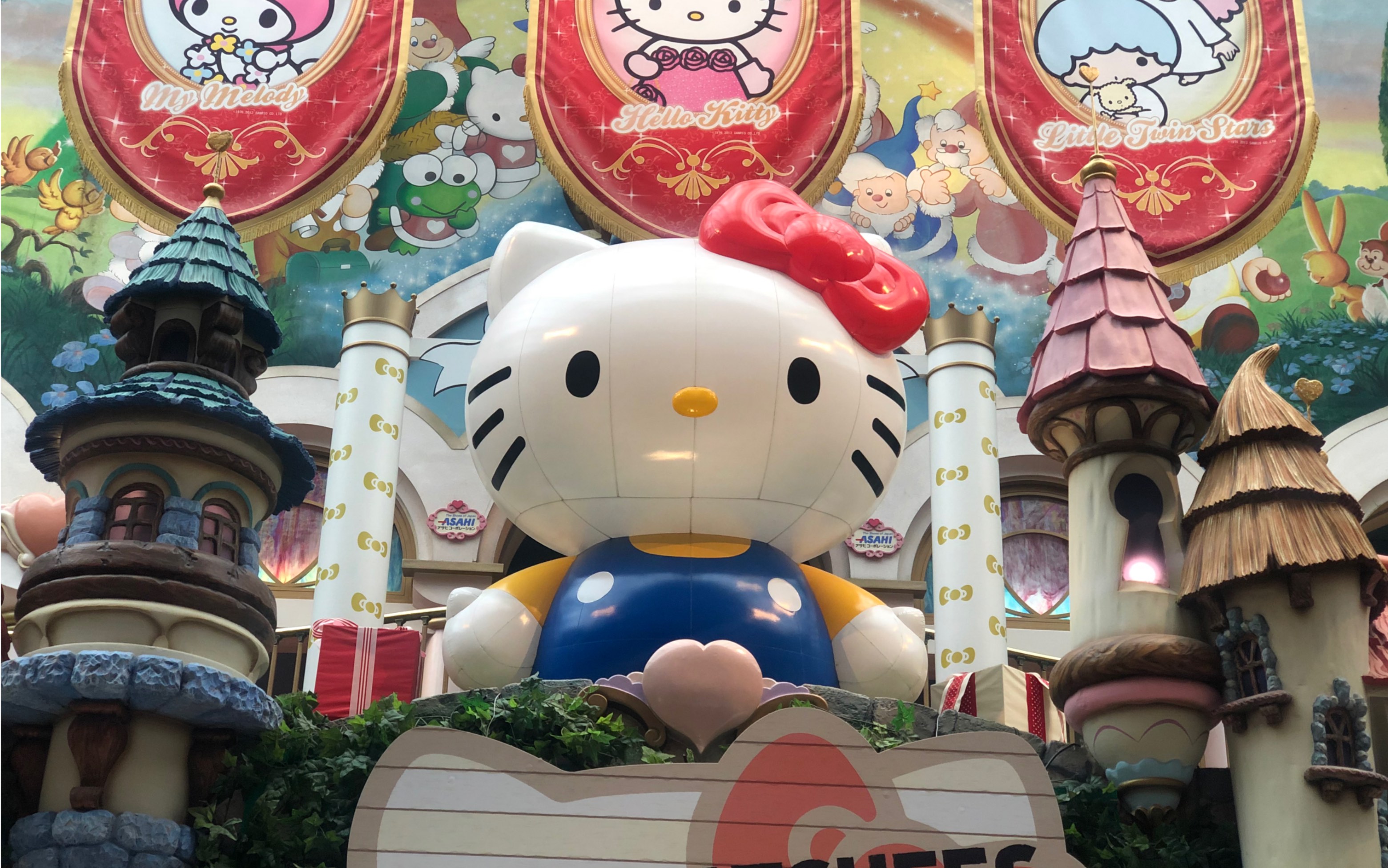 【kitty乐园】三丽鸥彩虹乐园 {东京闲暇}—少女心爆棚_哔哩哔哩_bili