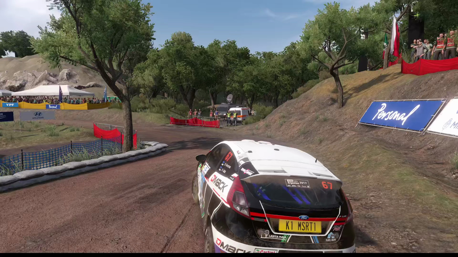 wrc7 - 青年组 - 阿根廷拉力赛 - 主题公园赛道 - 回放