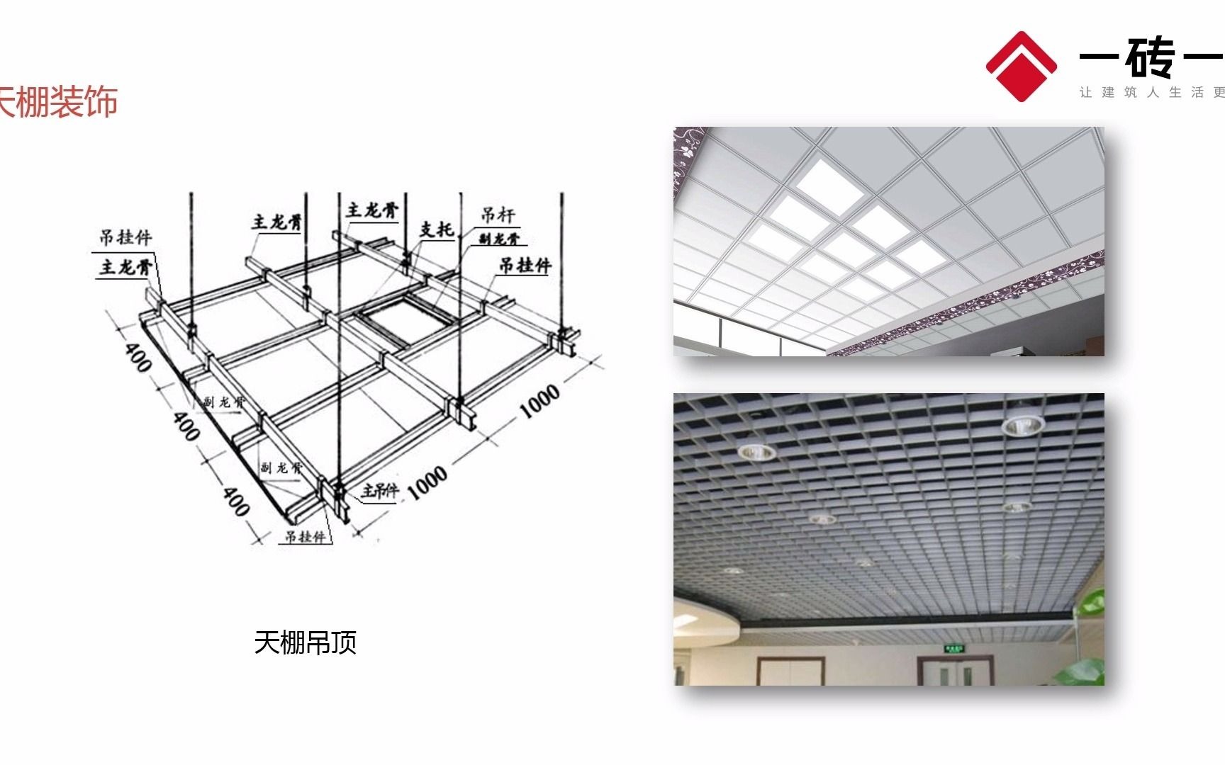 [图]装饰装修工程——墙柱面装饰、天棚装饰