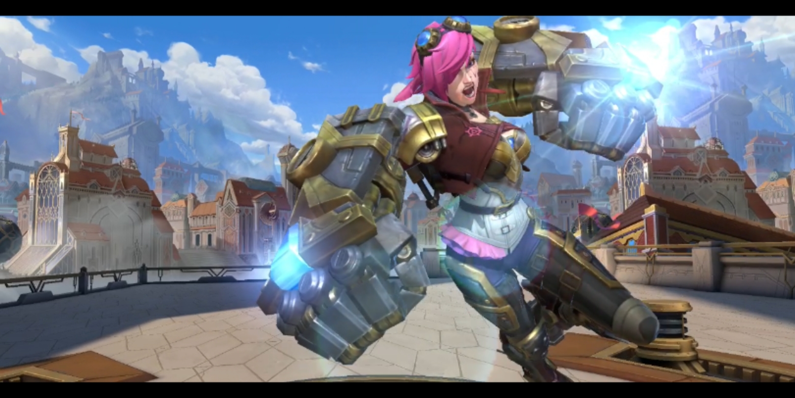 【lolm皮肤馆】皮城执法官·蔚——楚雨荨_网络游戏热门视频