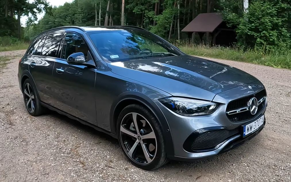 奔驰 w206 s206 c级 c220d all-terrain 旅行车2023款外观内饰 试驾