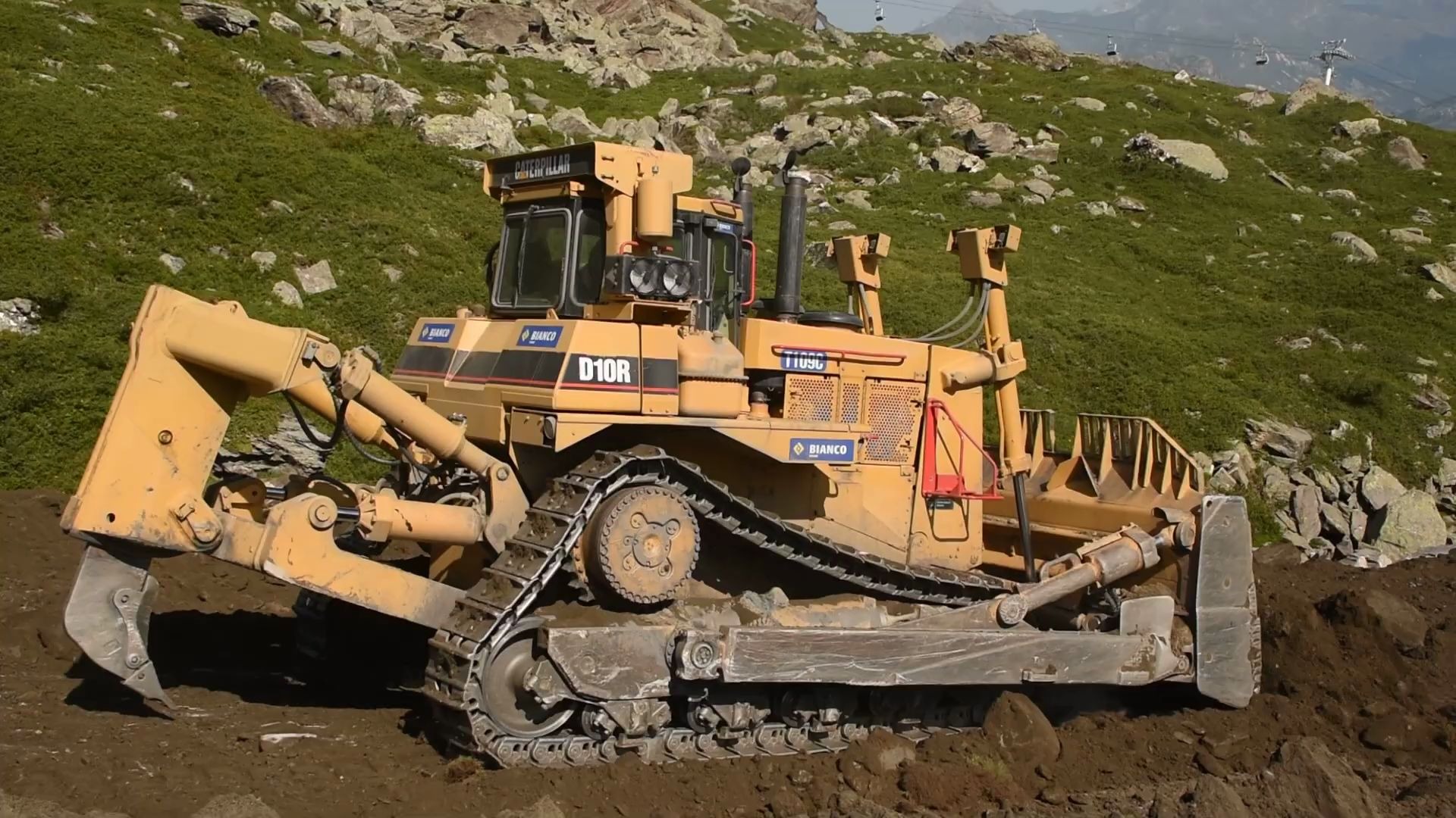 卡特彼勒 d10r 推土机
