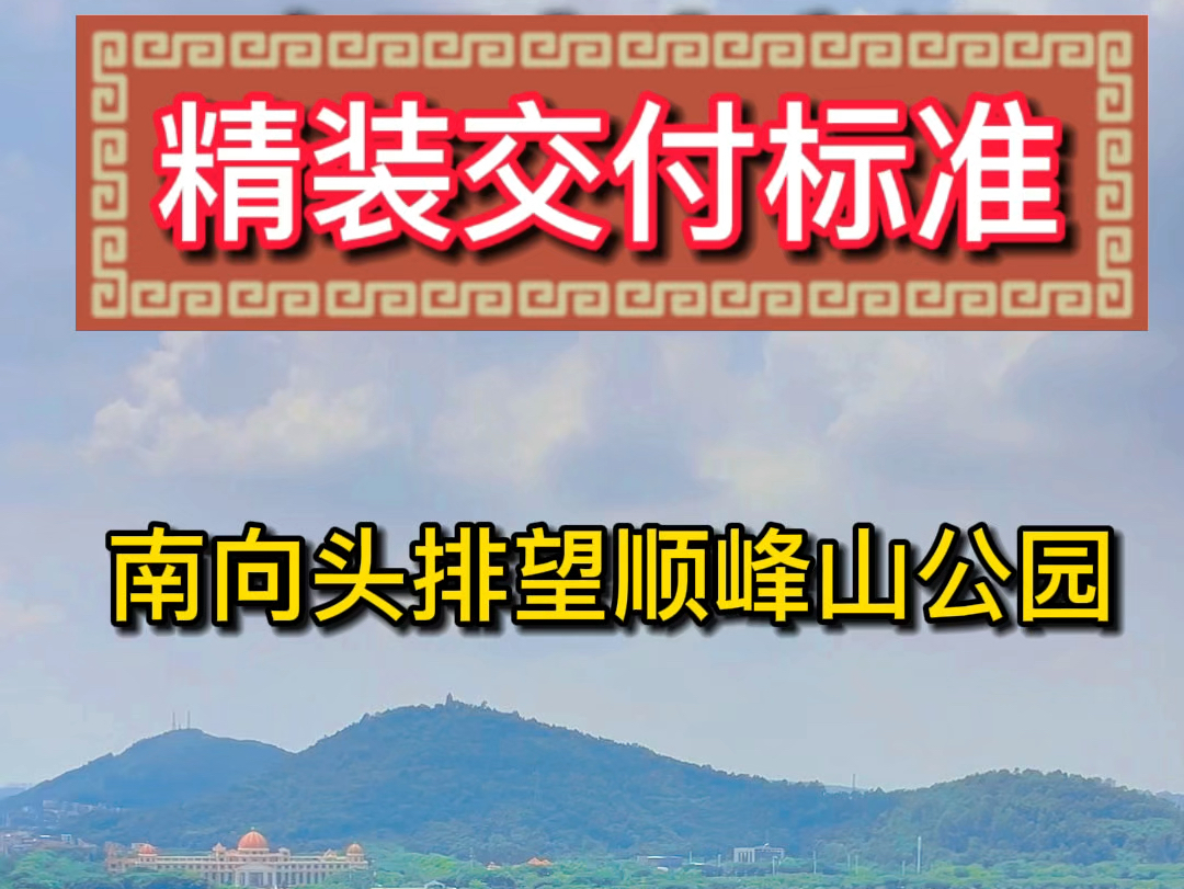 顺德大良头排望顺峰山公园,240方大平层精装交付标准#佛山买房 #顺德房产 #佛山房产 #佛山楼市#佛山孙大圣选房哔哩哔哩bilibili