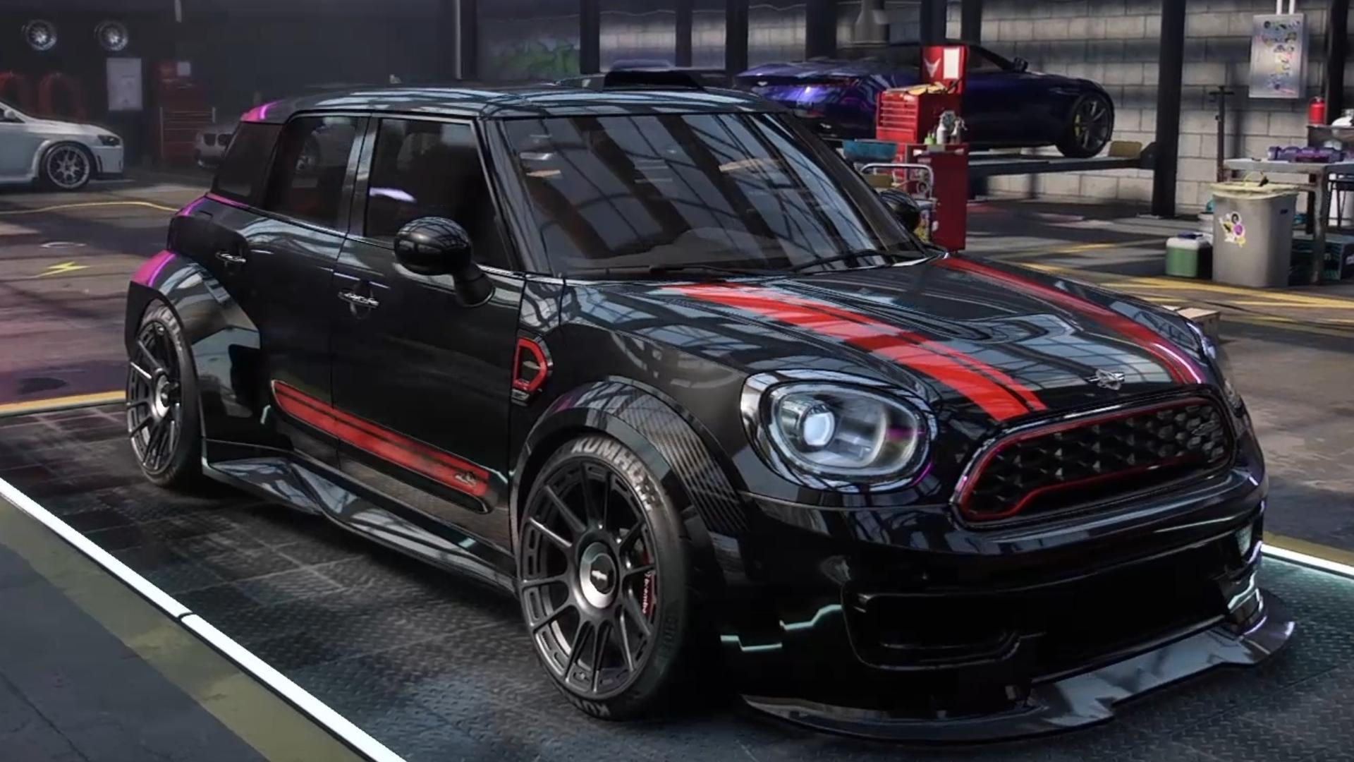 极品飞车里的mini【jcw countryman】