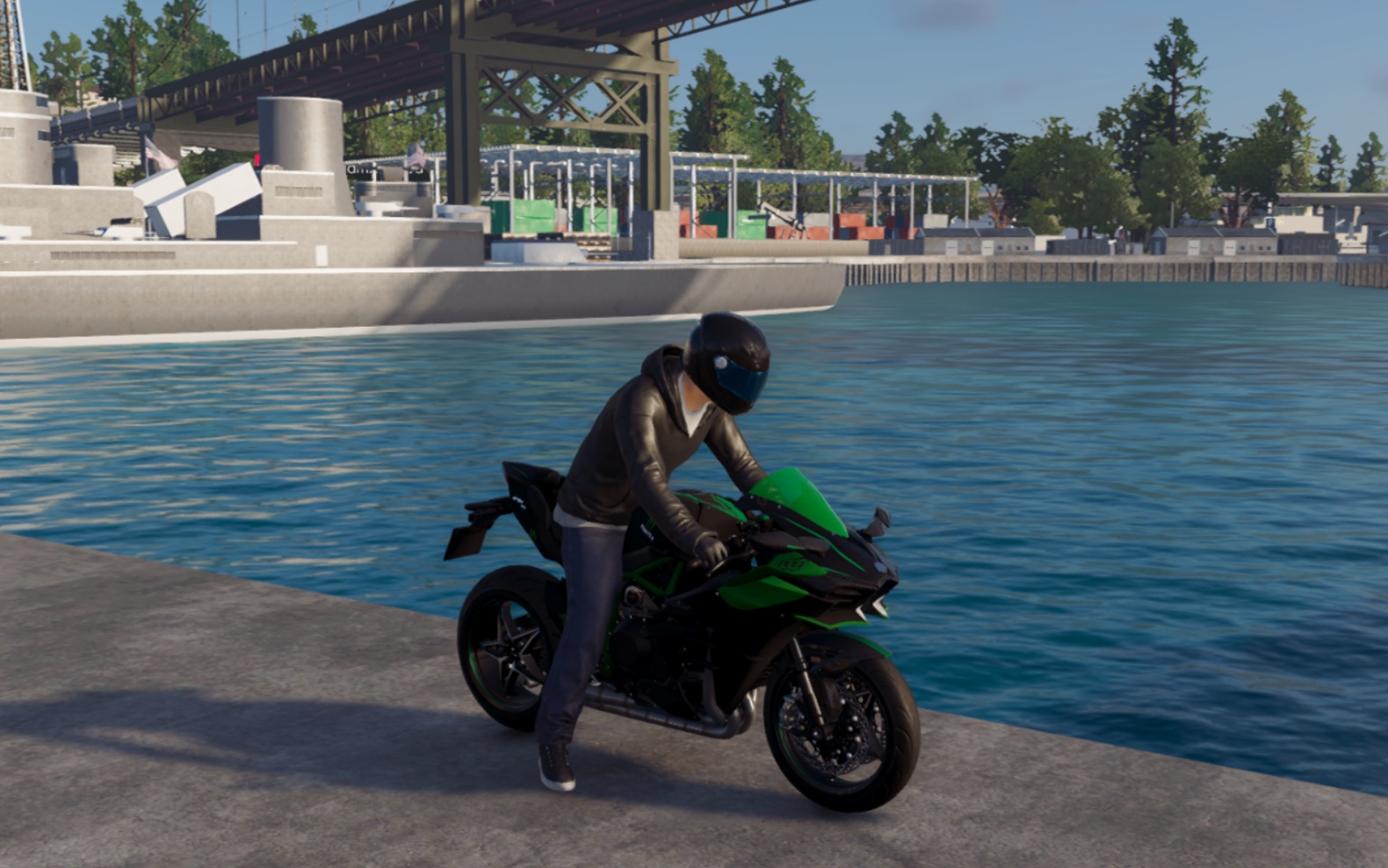 【飙酷车神2】川崎h2压弯 这是一种享受(^63^)