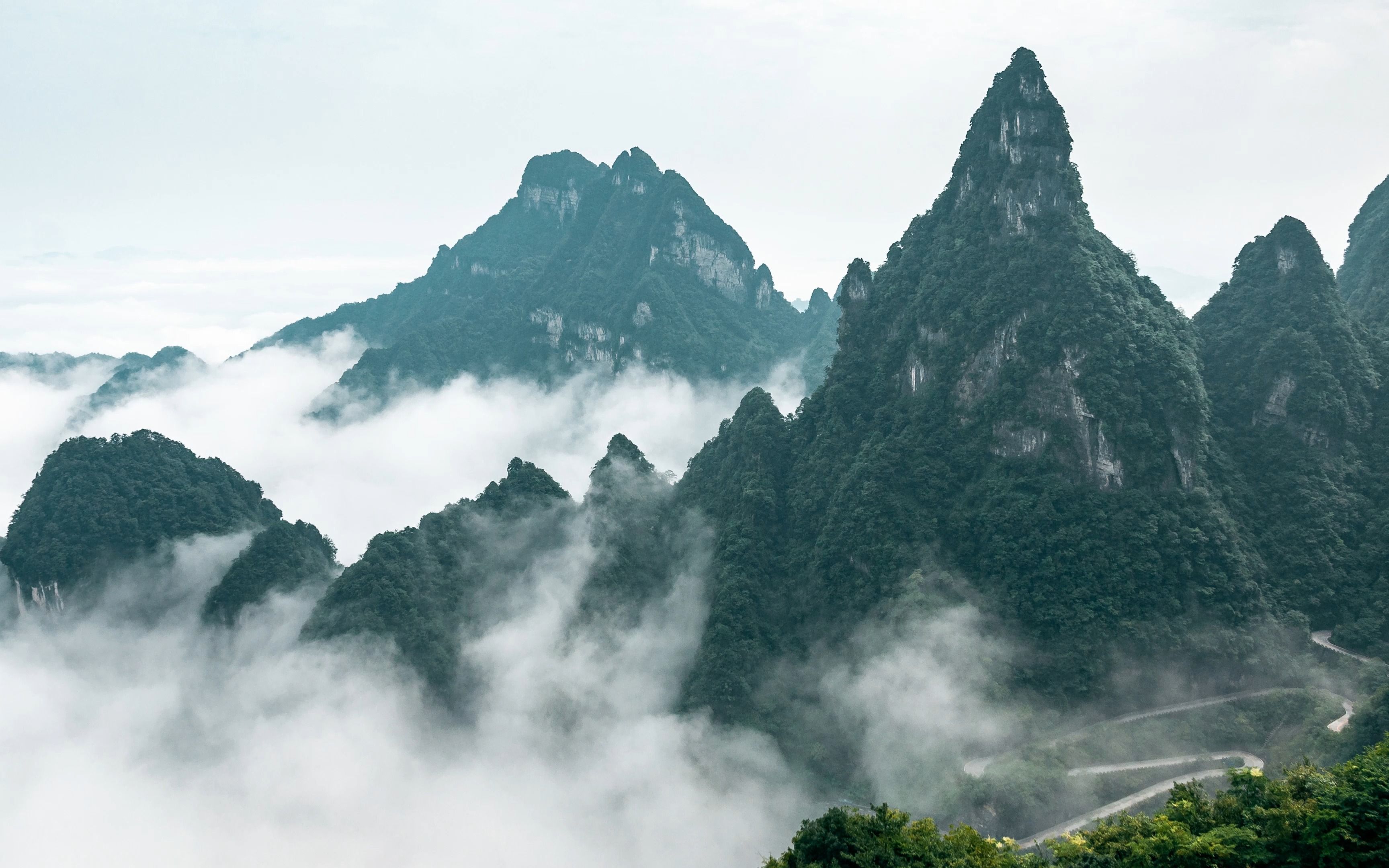 韶关天门山风景图图片