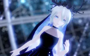 Video herunterladen: 【配布展示·星夜森灵】GLOW-星夜之下独自一人轻咏【言和MMD】