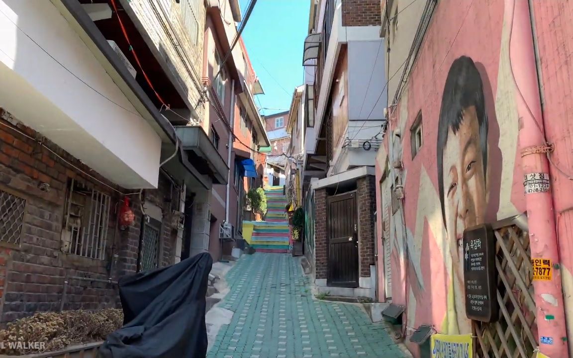 【超清韩国】漫步首尔麻浦区 合井洞-上水洞 周边街道 2020.