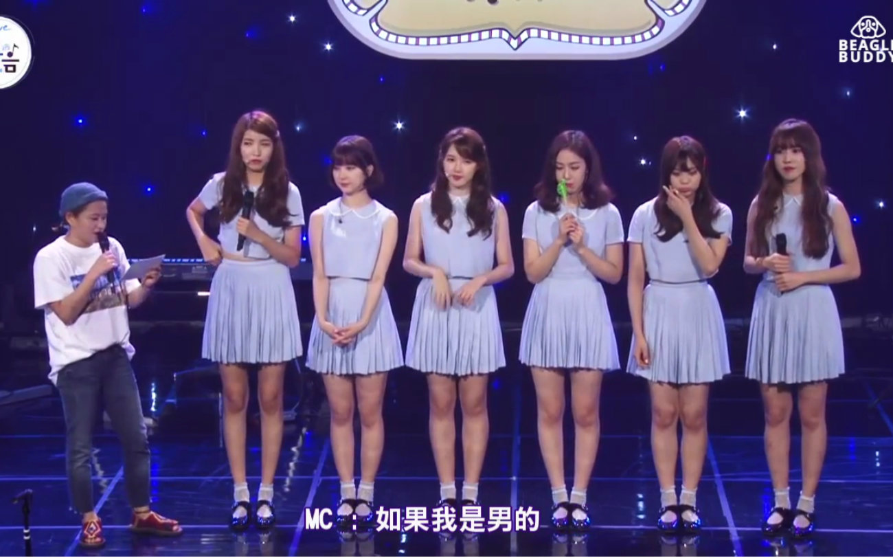 【GFriend】160726女友们队内互选女朋友(中字)哔哩哔哩bilibili