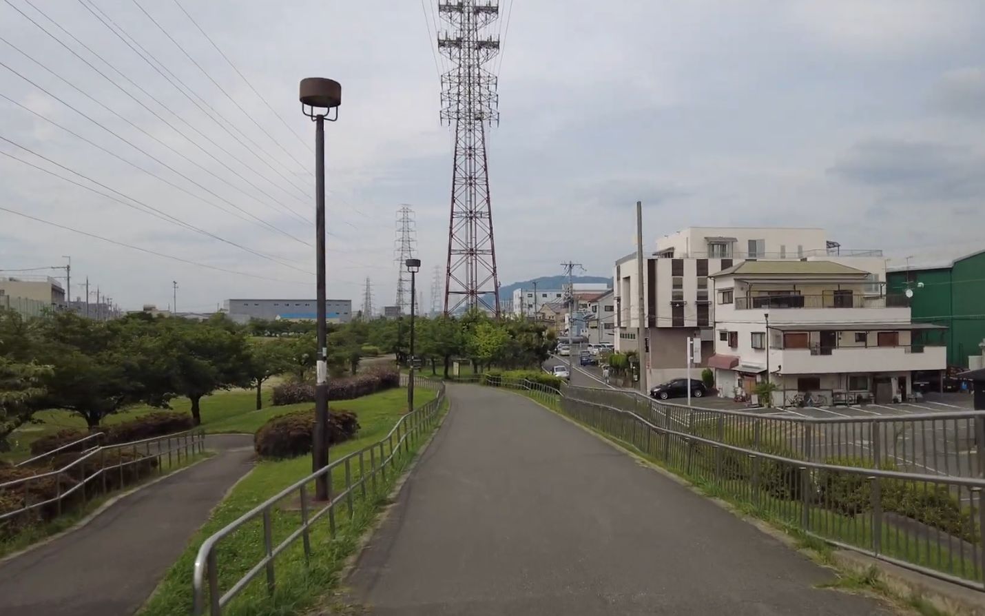 【超清日本】第一视角 大阪府东大阪市 从近铁东花园站到JR住道站 自行车骑行 (1080P高清版) 2023.7哔哩哔哩bilibili