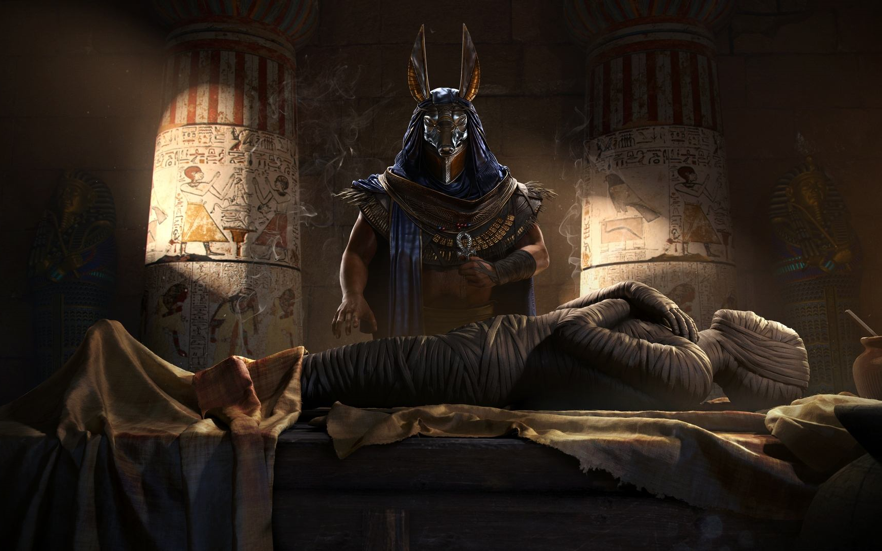 刺客信条起源 法老的诅咒四个死后世界_哔哩哔哩 (゜-゜)つロ 干杯