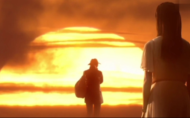 "夕阳下的浪客"