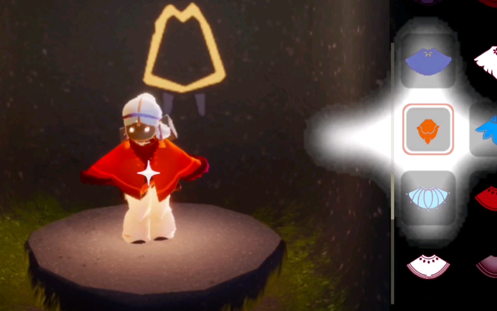 【光遇】210422复刻·红绒斗篷