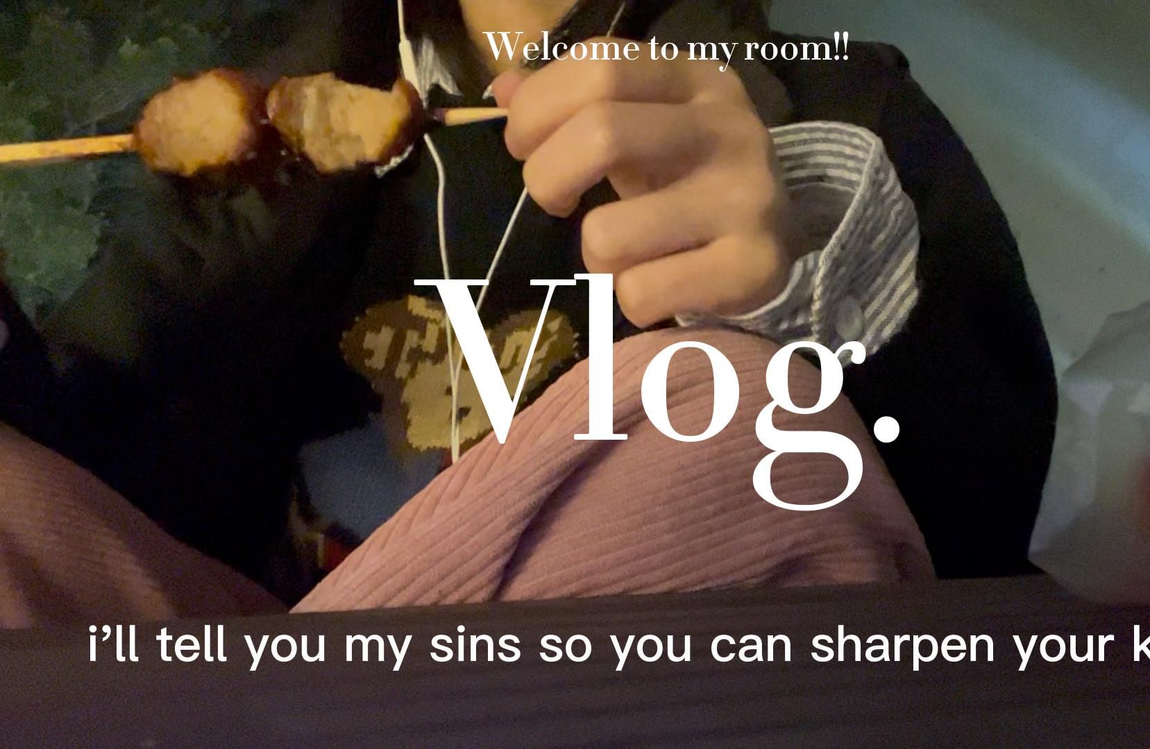 一个人居家,做面日常vlog|夜访便利店吃吃吃