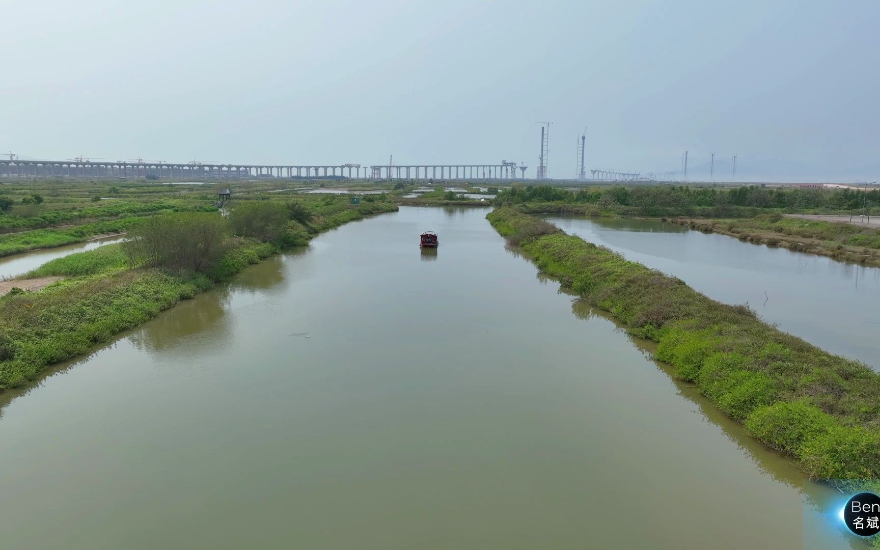 珠海平沙新城湿地公园图片