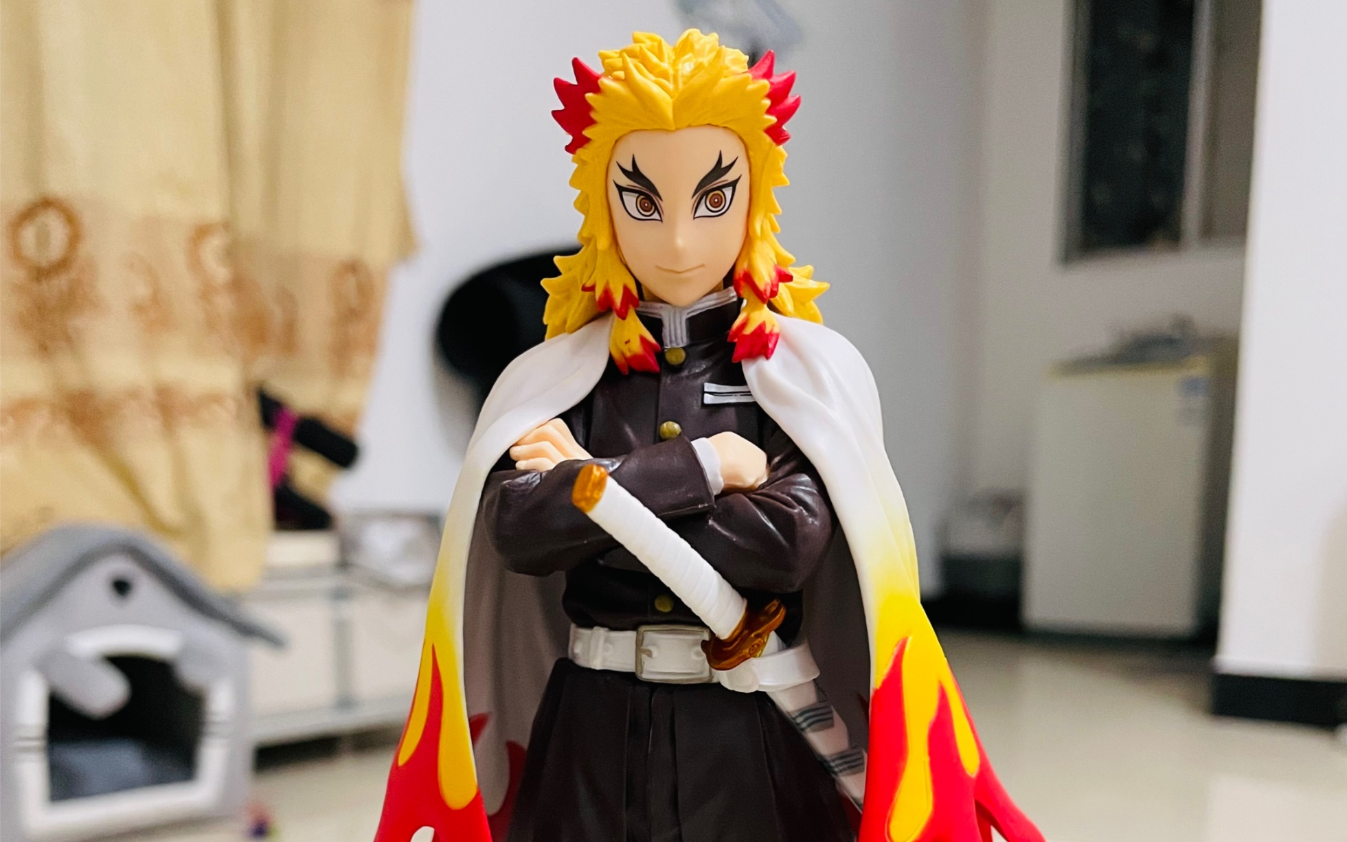banpresto(眼镜厂)鬼灭之刃 炼狱杏寿郎 手办开箱