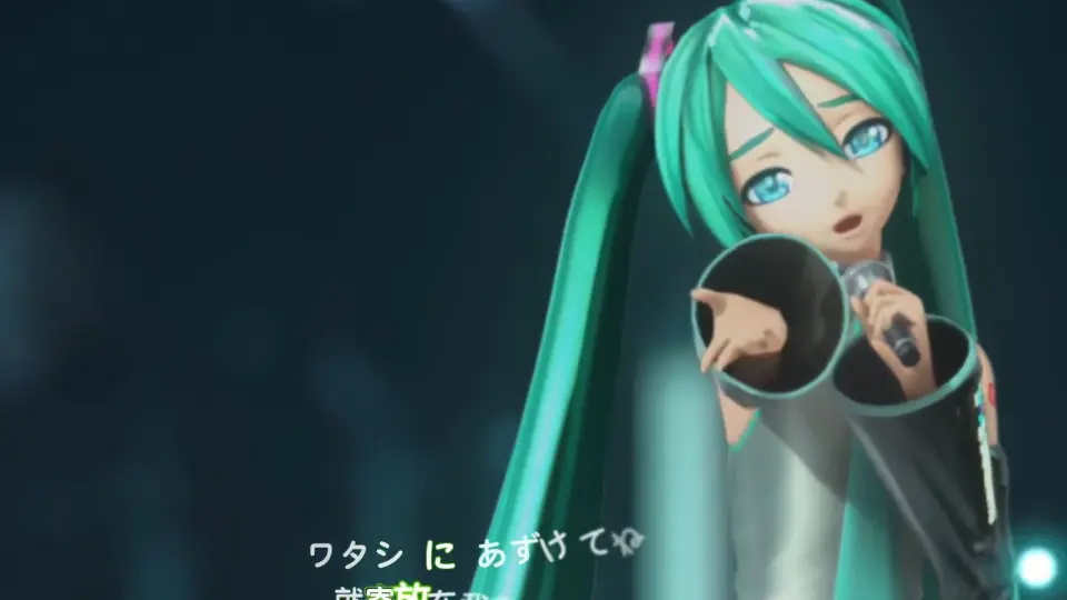 初音ミク「最初的声音」「ハジメテノオト音」4K 中日字幕HATSUNE MIKU 