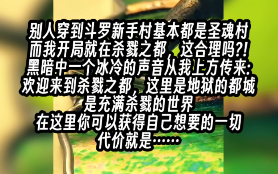 [图]【斗罗大陆】别人穿到斗罗新手村基本都是圣魂村，而我开局就在杀戮之都……