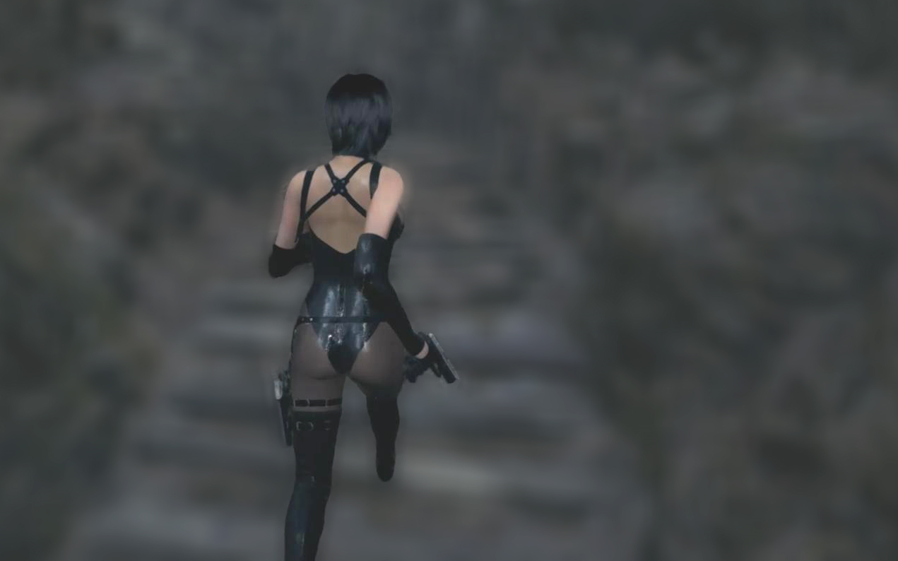 【生化危机4重制版 mod】 胶衣特工艾达王也要穿袜子注意保暖哦