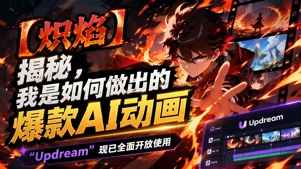 【炽焰】揭秘，我是如何做出的爆款AI动画