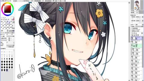 イラストメイキング Innocent Speedpaint Sai 哔哩哔哩 Bilibili イラストメイキング Innocent Speedpaint Sai 哔哩哔哩 Bilibili