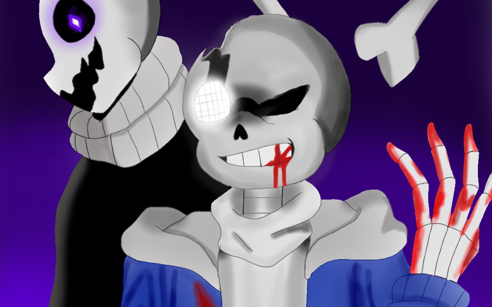 画渣第一次指绘ulbsans