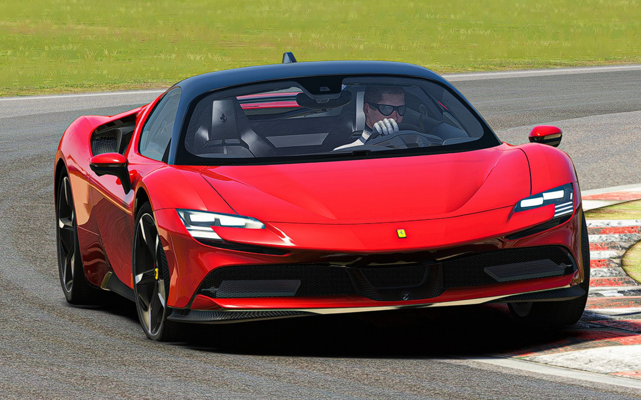 活动作品神力科莎mod车辆分享395法拉利sf90stradale