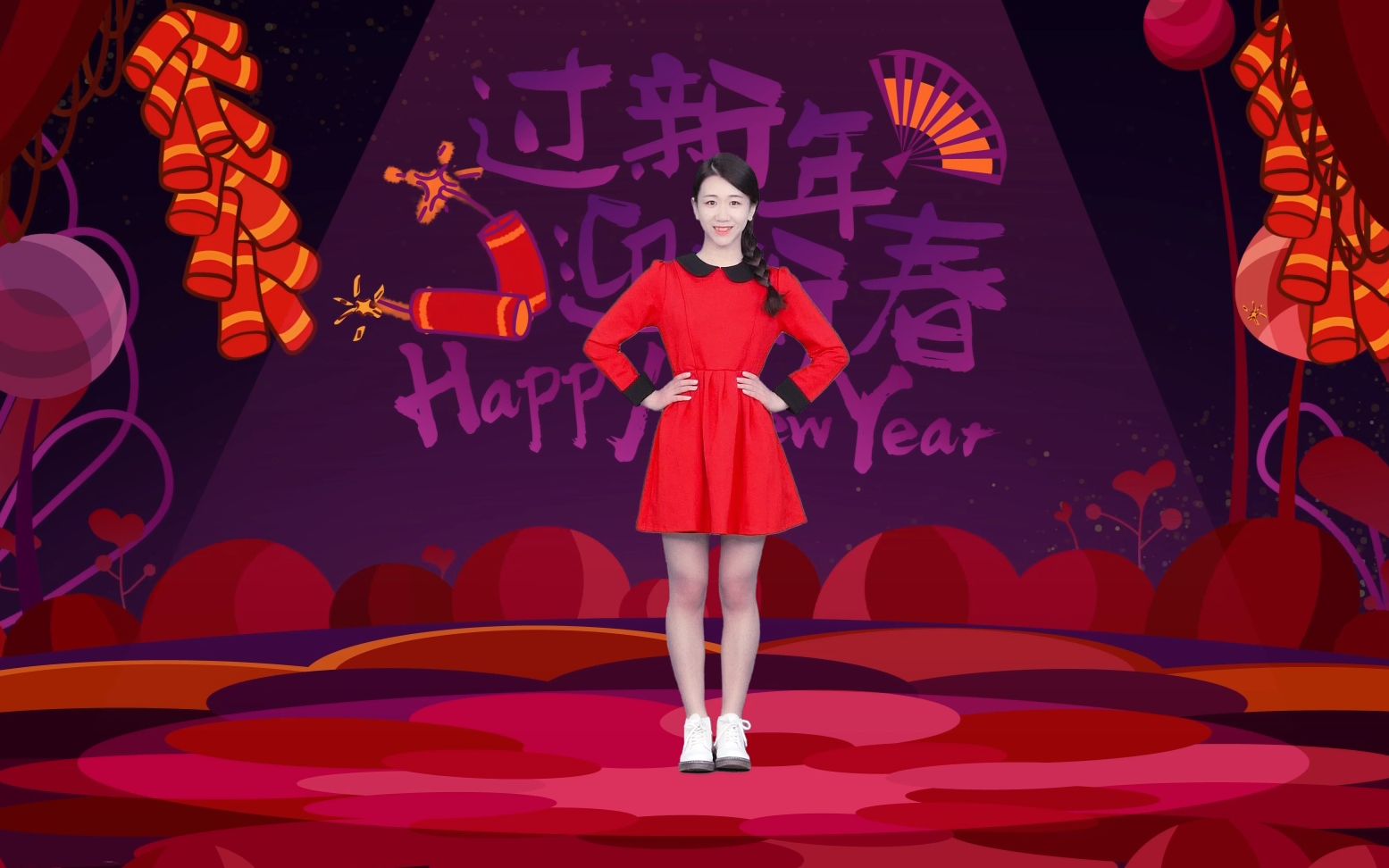 [图]春节倒计时！快来学跳这支舞，欢欢喜喜过新年！