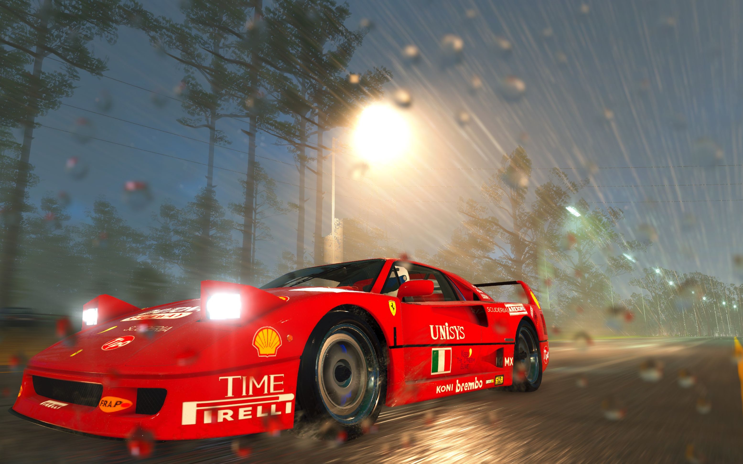 酷飚车神2法拉利f40声浪体验