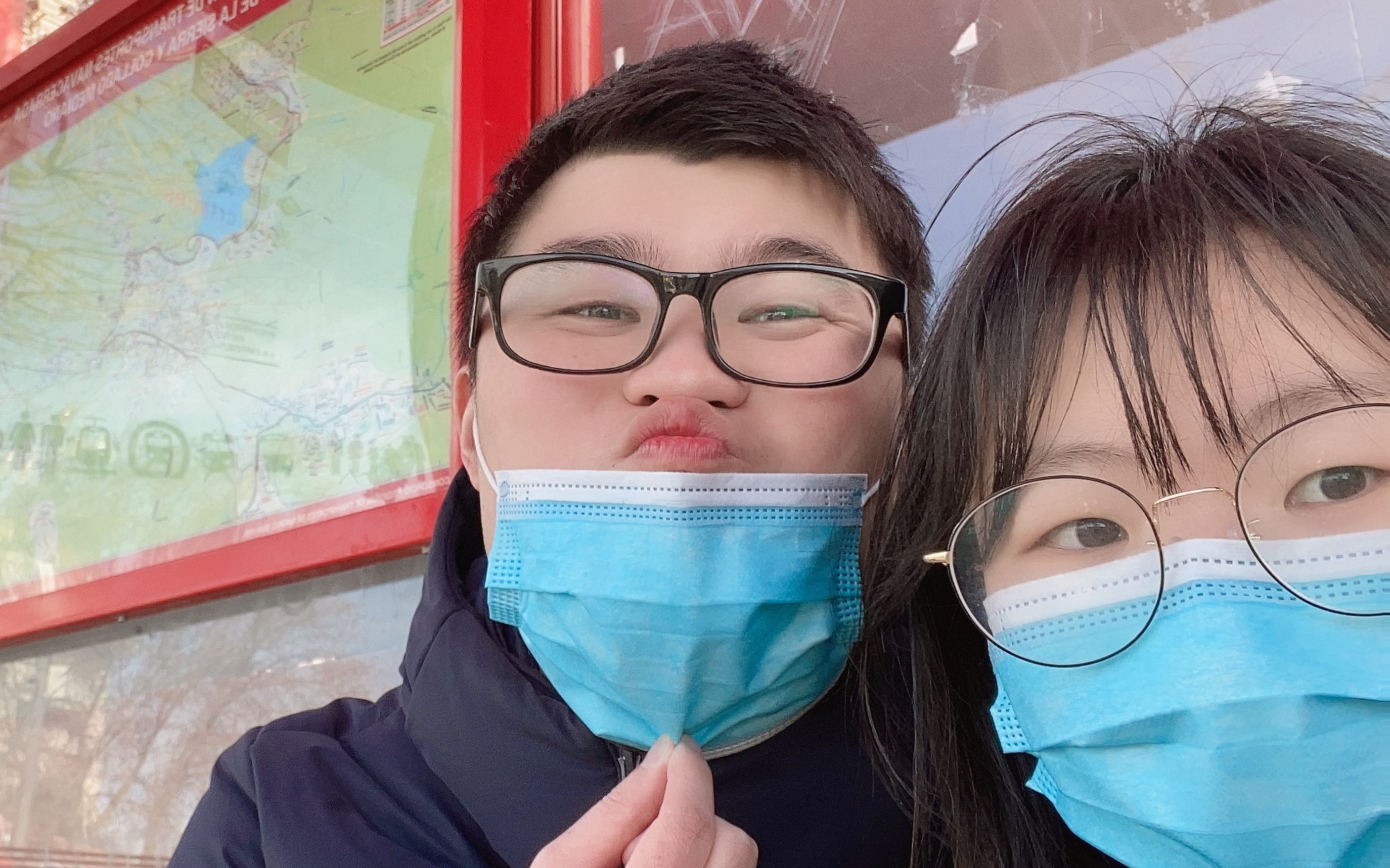 疫情下异国恋小情侣的再一次见面